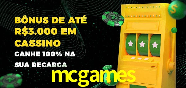 mcgames melhor bônus de depósito